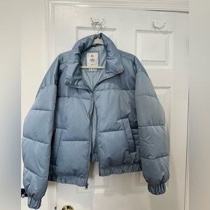 Like New! Abercrombie & Fitch Light Blue Ultra Puffer Jacket, XL
